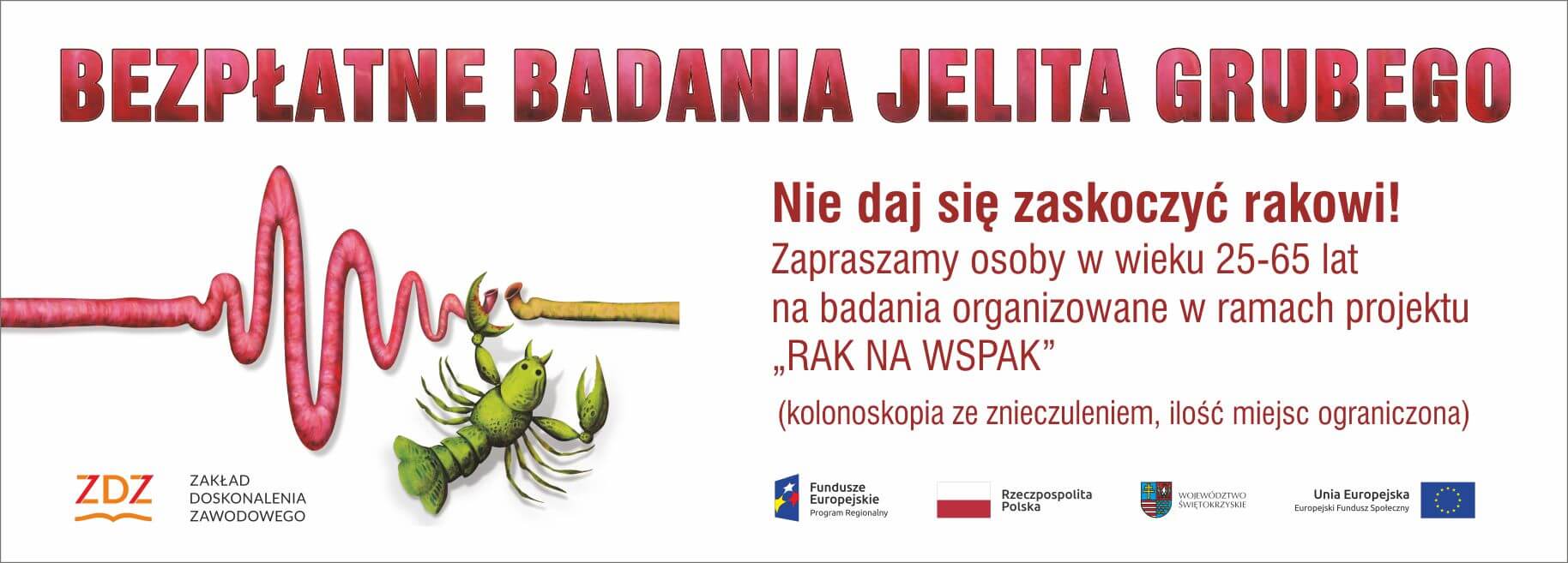 bezpłatne badania jelita grubego